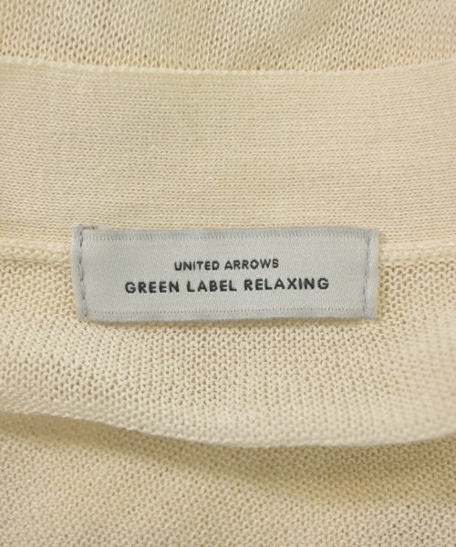 green label relaxing（グリーンレーベルリラクシング）カーディガン 白 サイズ:F レディース/2200641122040
