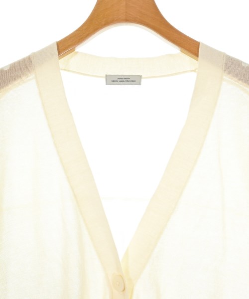green label relaxing（グリーンレーベルリラクシング）カーディガン 白 サイズ:F レディース/2200641122040