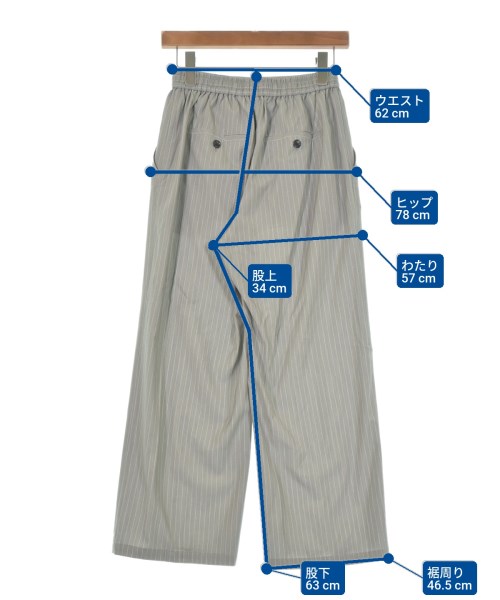 green label relaxing（グリーンレーベルリラクシング）スラックス グレー サイズ:36(S位) レディース/2200635015013