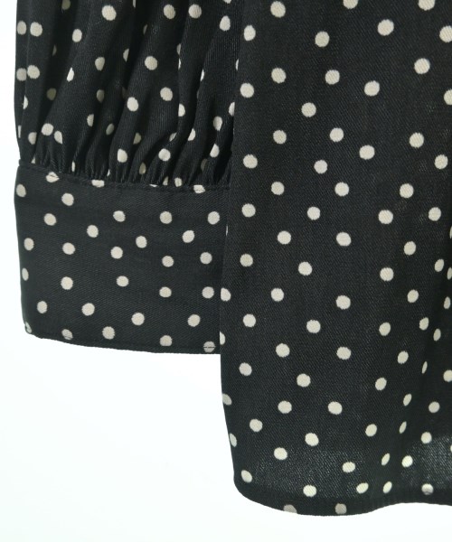 green label relaxing（グリーンレーベルリラクシング）ブラウス 黒 サイズ:F レディース/2200635015068