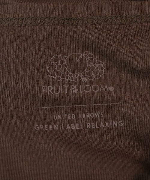 green label relaxing（グリーンレーベルリラクシング）Tシャツ・カットソー 茶 サイズ:F レディース/2200635444059
