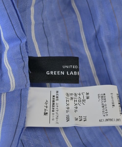 green label relaxing（グリーンレーベルリラクシング）カジュアルシャツ 青 サイズ:F レディース/2200635568038
