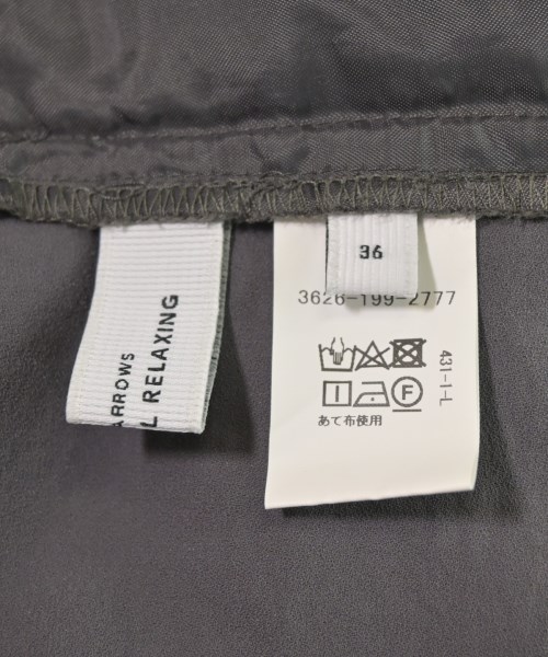 green label relaxing（グリーンレーベルリラクシング）オールインワン/サロペット グレー サイズ:36(S位) レディース/2200635596048