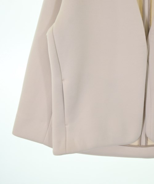 green label relaxing（グリーンレーベルリラクシング）ノーカラージャケット ベージュ サイズ:36(S位) レディース/2200636453029