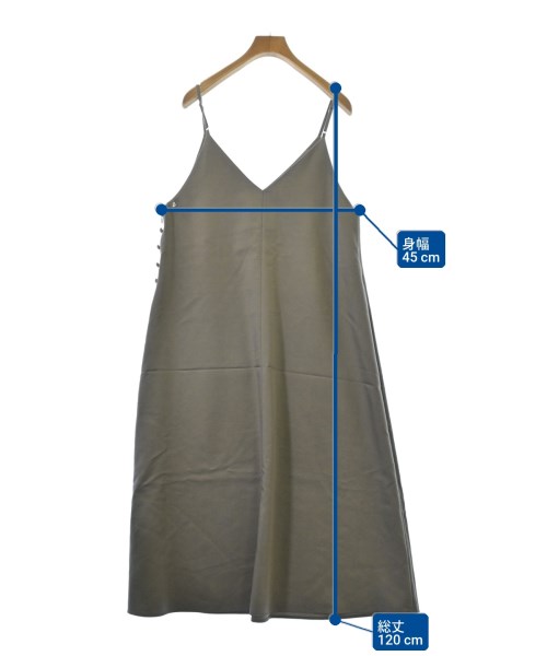 green label relaxing（グリーンレーベルリラクシング）ワンピース グレー サイズ:-(M位) レディース/2200636453050