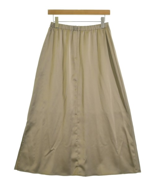 green label relaxing（グリーンレーベルリラクシング）ロング・マキシ丈スカート ゴールド サイズ:-(S位) レディース/2200639784069