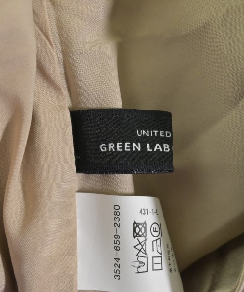 green label relaxing（グリーンレーベルリラクシング）ロング・マキシ丈スカート ゴールド サイズ:-(S位) レディース/2200639784069