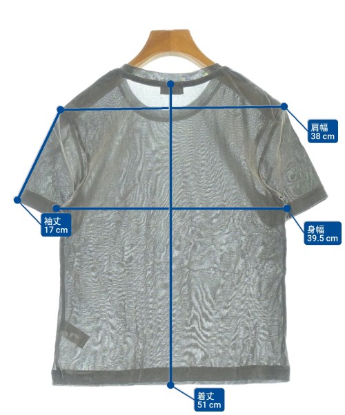 green label relaxing（グリーンレーベルリラクシング）Tシャツ・カットソー グレー サイズ:-(S位) レディース/2200643466050