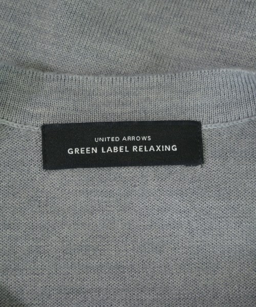 green label relaxing（グリーンレーベルリラクシング）カーディガン グレー サイズ:F レディース/2200610876264