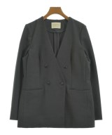 green label relaxing（グリーンレーベルリラクシング）ノーカラージャケット グレー サイズ:40(M位) レディース/2200613582018