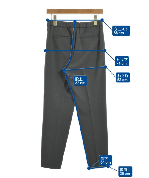 green label relaxing（グリーンレーベルリラクシング）スラックス グレー サイズ:38(M位) レディース/2200613582025