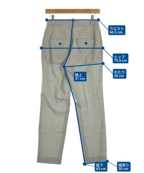 green label relaxing（グリーンレーベルリラクシング）スラックス グレー サイズ:38(M位) レディース/2200617936022