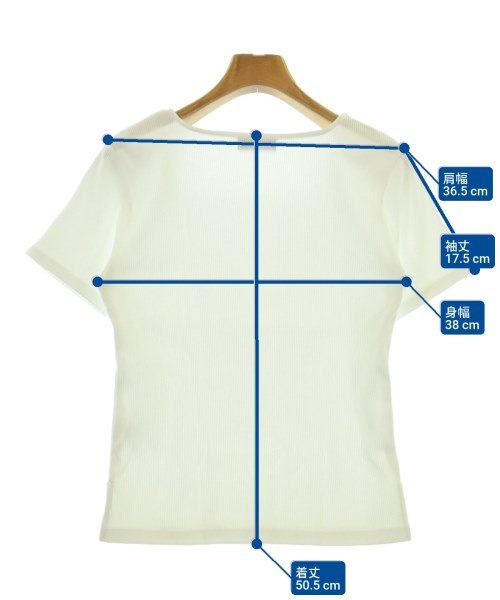 green label relaxing（グリーンレーベルリラクシング）Tシャツ・カットソー 白 サイズ:-(XS位) レディース/2200620292023