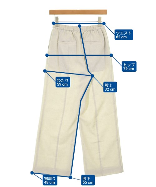 green label relaxing（グリーンレーベルリラクシング）スラックス ベージュ サイズ:36(S位) レディース/2200620292061