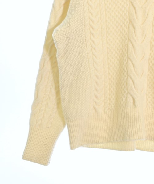 green label relaxing（グリーンレーベルリラクシング）ニット・セーター 白 サイズ:F レディース/2200621433043