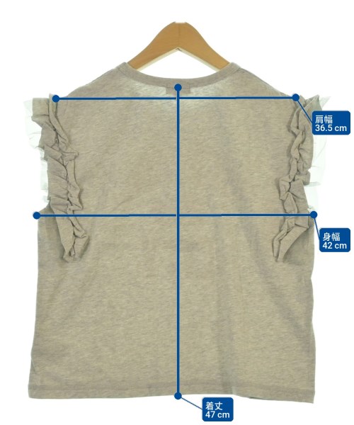 green label relaxing（グリーンレーベルリラクシング）Tシャツ・カットソー グレー サイズ:155(15T-16T) キッズ/2200613097277