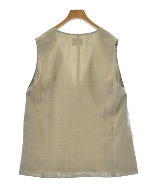green label relaxing（グリーンレーベルリラクシング）ベスト ベージュ サイズ:F レディース/2200609995020