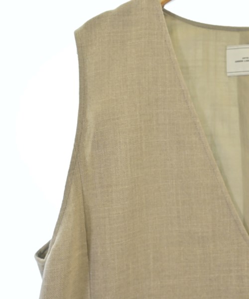 green label relaxing（グリーンレーベルリラクシング）ベスト ベージュ サイズ:F レディース/2200609995020