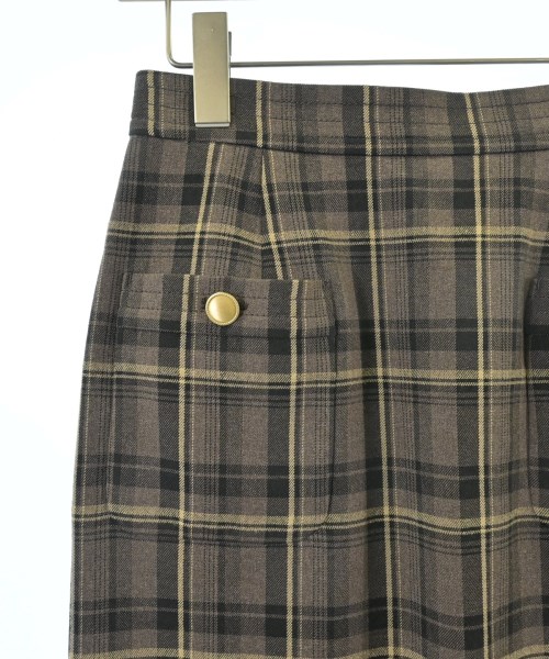 green label relaxing（グリーンレーベルリラクシング）ロング・マキシ丈スカート 茶 サイズ:38(M位) レディース/2200609995044