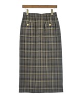 green label relaxing（グリーンレーベルリラクシング）ロング・マキシ丈スカート 茶 サイズ:38(M位) レディース/2200609995044