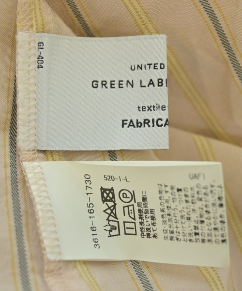 green label relaxing（グリーンレーベルリラクシング）カジュアルシャツ ピンク サイズ:F レディース/2200610676048