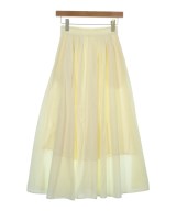 green label relaxing（グリーンレーベルリラクシング）ロング・マキシ丈スカート 白 サイズ:36(S位) レディース/2200613305129