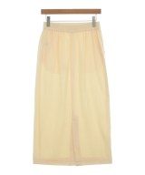 green label relaxing（グリーンレーベルリラクシング）ロング・マキシ丈スカート 黄 サイズ:F レディース/2200607069068
