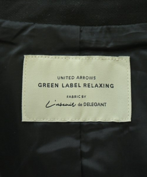green label relaxing（グリーンレーベルリラクシング）ノーカラージャケット 黒 サイズ:40(M位) レディース/2200614371024