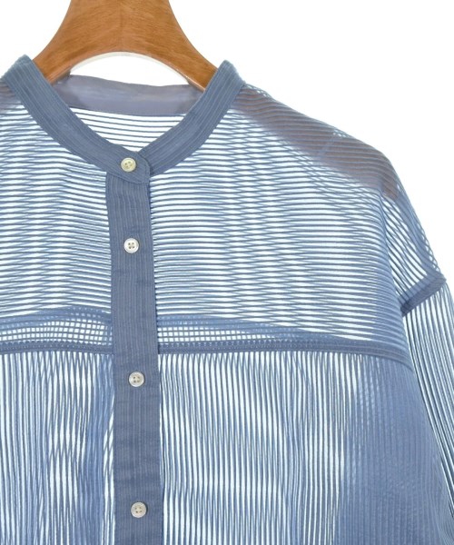 green label relaxing（グリーンレーベルリラクシング）カジュアルシャツ 青 サイズ:F レディース/2200614651027