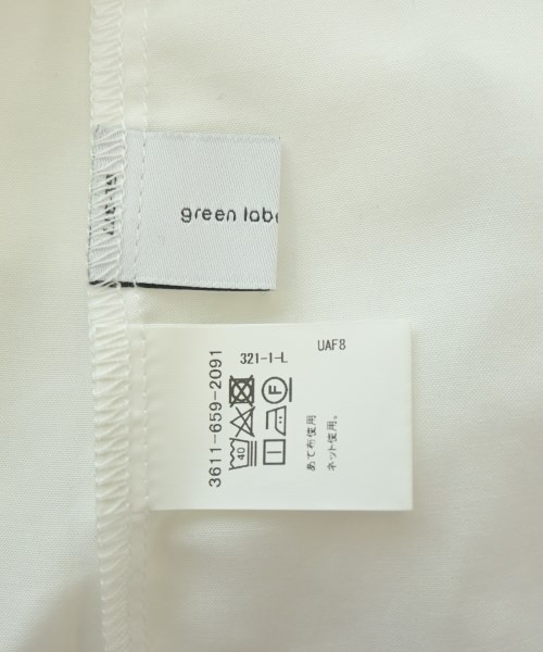 green label relaxing（グリーンレーベルリラクシング）ブラウス 白 サイズ:F レディース/2200614651058