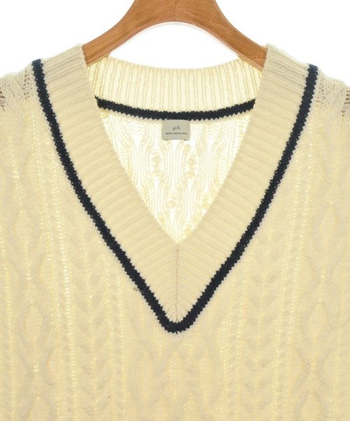 green label relaxing（グリーンレーベルリラクシング）ベスト 白 サイズ:F レディース/2200622968070