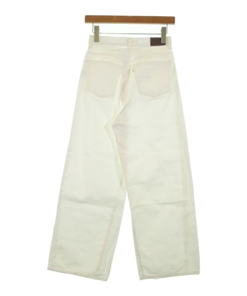 green label relaxing（グリーンレーベルリラクシング）デニムパンツ 白 サイズ:34(XS位) レディース/2200623067031