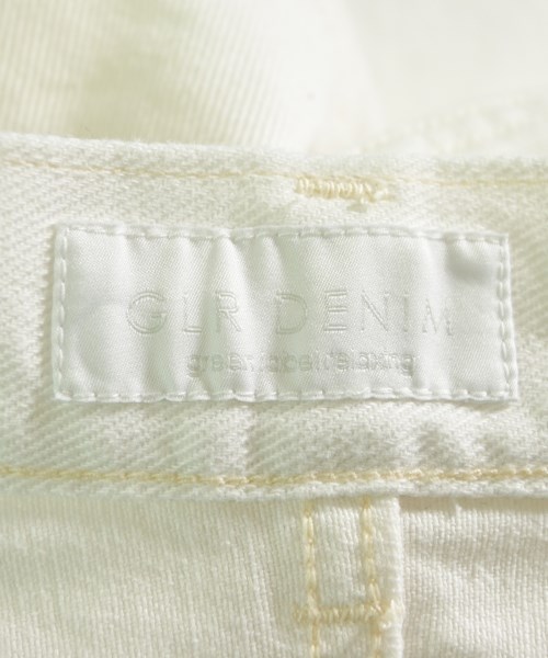 green label relaxing（グリーンレーベルリラクシング）デニムパンツ 白 サイズ:34(XS位) レディース/2200623067031