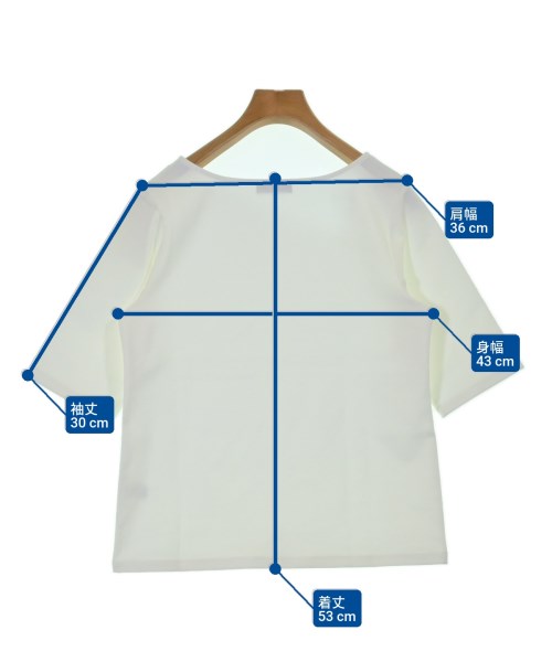 green label relaxing（グリーンレーベルリラクシング）Tシャツ・カットソー 白 サイズ:F レディース/2200623415061