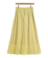green label relaxing（グリーンレーベルリラクシング）ロング・マキシ丈スカート 黄 サイズ:F レディース/2200612507111