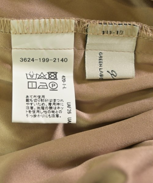 green label relaxing（グリーンレーベルリラクシング）ロング・マキシ丈スカート 茶 サイズ:-(S位) レディース/2200612507180