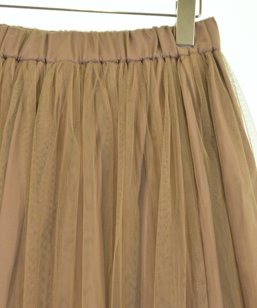 green label relaxing（グリーンレーベルリラクシング）ロング・マキシ丈スカート 茶 サイズ:-(S位) レディース/2200612507180