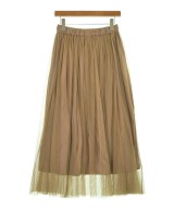 green label relaxing（グリーンレーベルリラクシング）ロング・マキシ丈スカート 茶 サイズ:-(S位) レディース/2200612507180