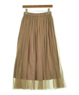 green label relaxing（グリーンレーベルリラクシング）ロング・マキシ丈スカート 茶 サイズ:-(S位) レディース/2200612507180