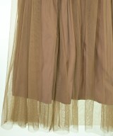 green label relaxing（グリーンレーベルリラクシング）ロング・マキシ丈スカート 茶 サイズ:-(S位) レディース/2200612507180