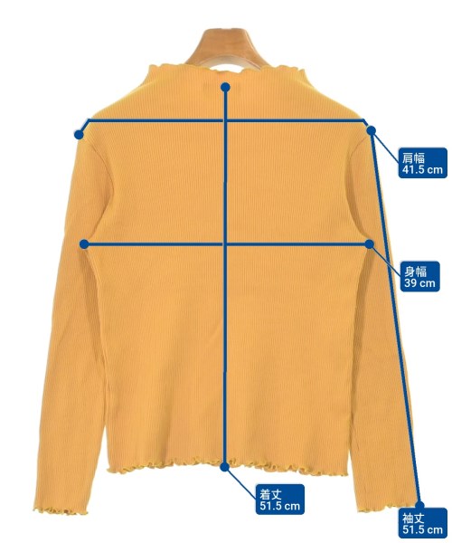 green label relaxing（グリーンレーベルリラクシング）ニット・セーター 黄 サイズ:-(M位) レディース/2200612507210