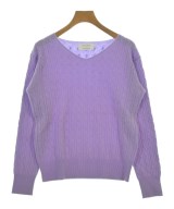 green label relaxing（グリーンレーベルリラクシング）ニット・セーター 紫 サイズ:38(M位) レディース/2200622418025