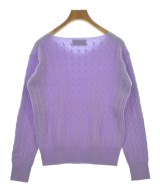 green label relaxing（グリーンレーベルリラクシング）ニット・セーター 紫 サイズ:38(M位) レディース/2200622418025