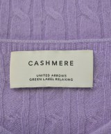 green label relaxing（グリーンレーベルリラクシング）ニット・セーター 紫 サイズ:38(M位) レディース/2200622418025