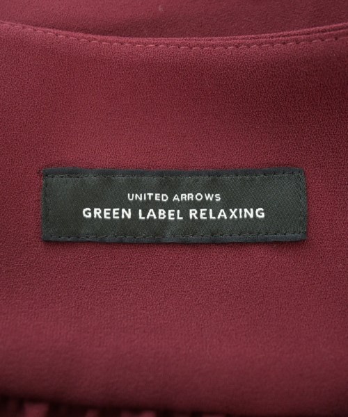 green label relaxing（グリーンレーベルリラクシング）ブラウス 赤 サイズ:-(M位) レディース/2200623918067