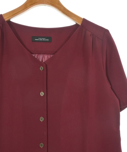 green label relaxing（グリーンレーベルリラクシング）ブラウス 赤 サイズ:-(M位) レディース/2200623918067