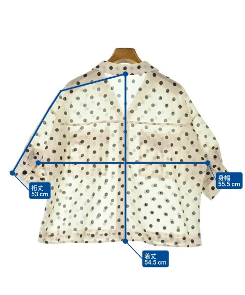 green label relaxing（グリーンレーベルリラクシング）ブラウス ベージュ サイズ:F レディース/2200614969207