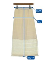 green label relaxing（グリーンレーベルリラクシング）ロング・マキシ丈スカート 白 サイズ:36(S位) レディース/2200620497022