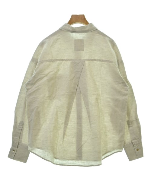 green label relaxing（グリーンレーベルリラクシング）カジュアルシャツ ベージュ サイズ:F レディース/2200623776018