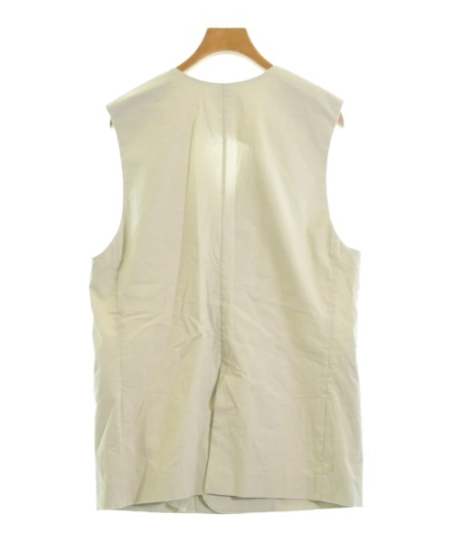 green label relaxing（グリーンレーベルリラクシング）ノーカラージャケット ベージュ サイズ:-(XL位) レディース/2200624581062